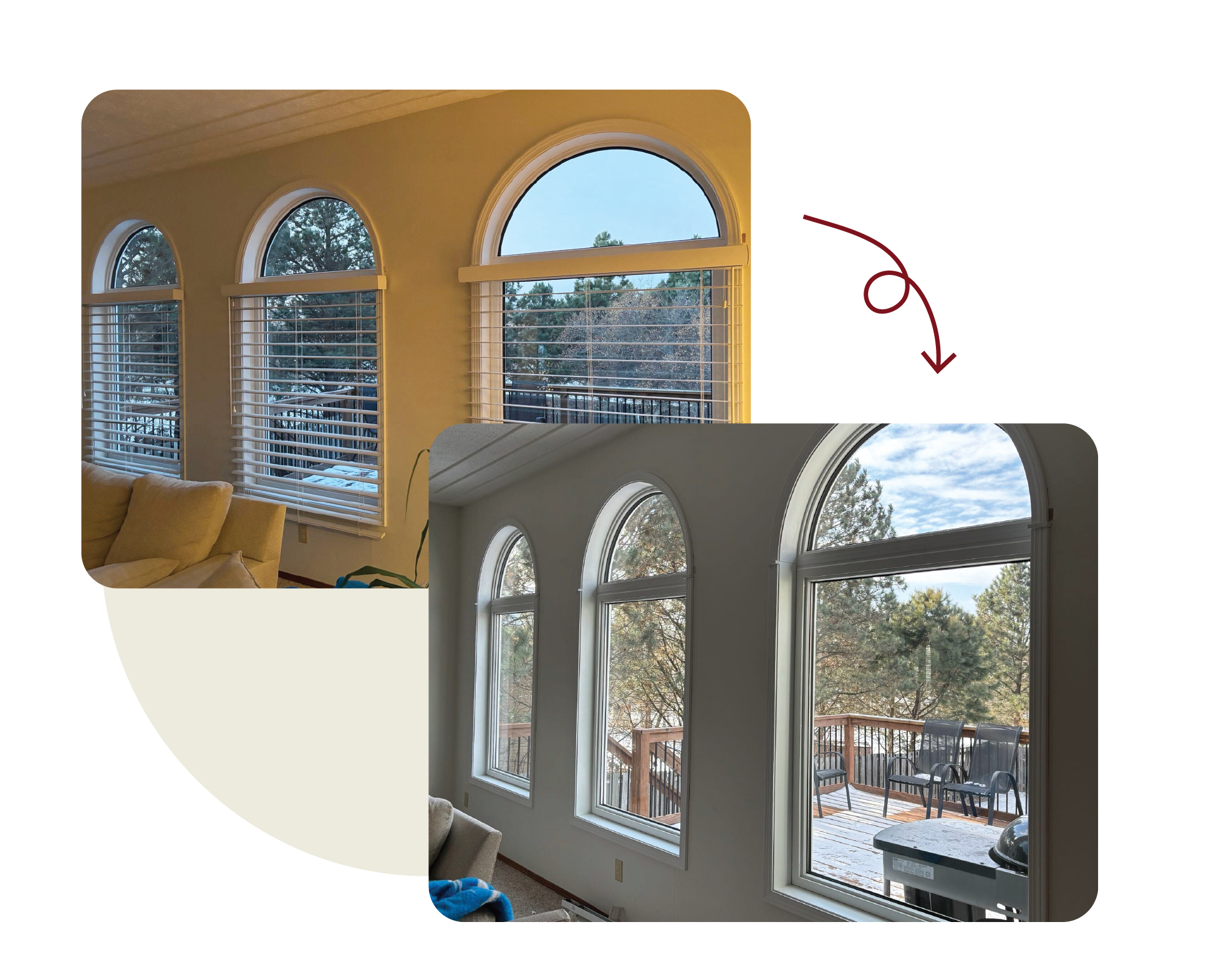 Interiors - Before and After